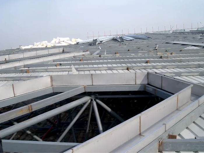 辽源安吉县体育馆网架